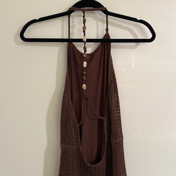 Beaded Crochet-Style Maxi Dress - Picture 6 of 8